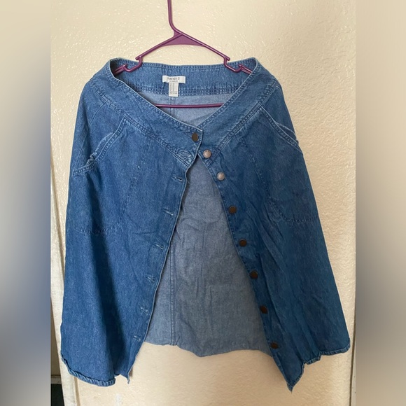 Forever 21 Dresses & Skirts - Forever 21 Button down Size US 30 Women  Blue skirt